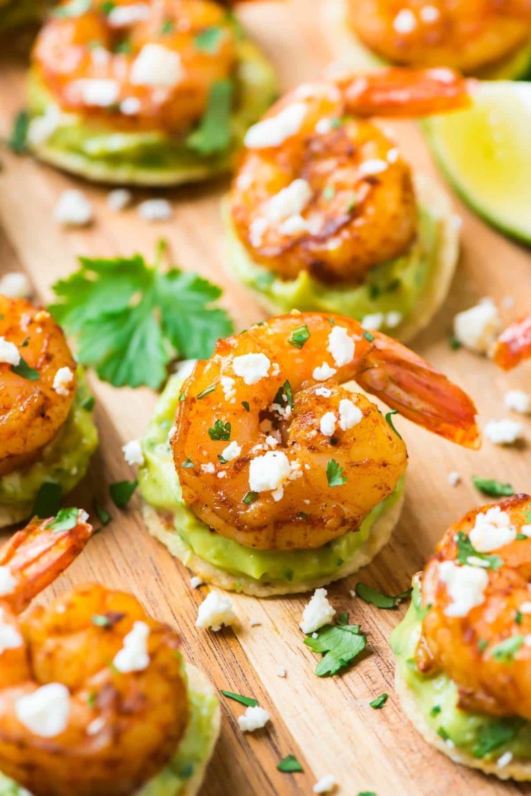 GUACAMOLE SHRIMP APPETIZER RECIPE