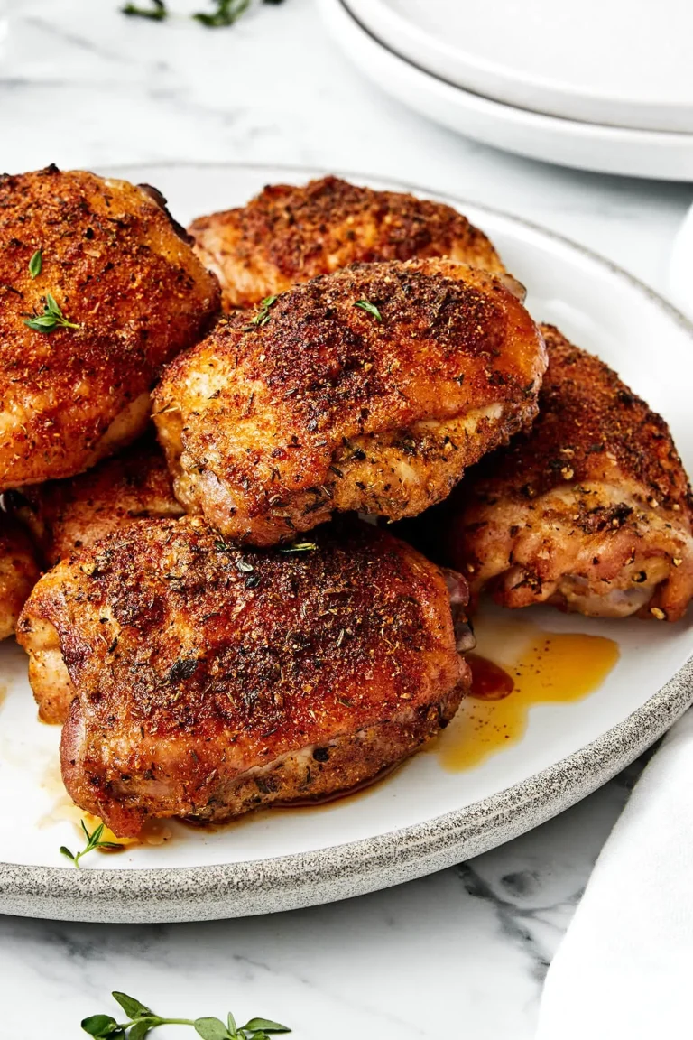 Baked Chicken Thighs Recipe