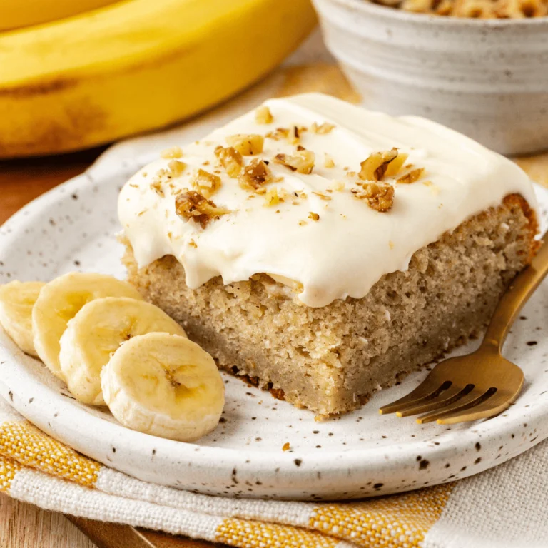 Banana Cake Recipe