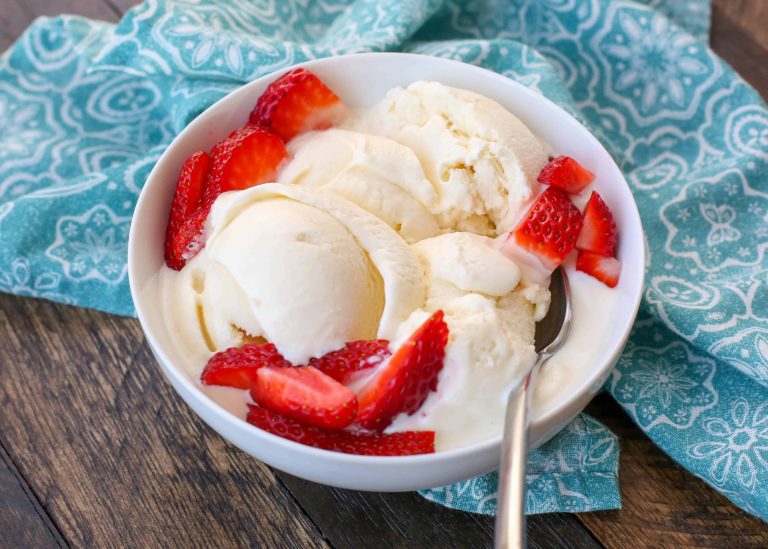 Homemade Ice Cream Recipe