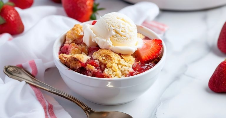 Strawberry Cobbler